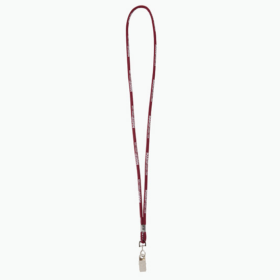 Plan Ahead & Save - 1/4 Round Custom Woven Lanyard - NPS Swivel Bulldog Clip