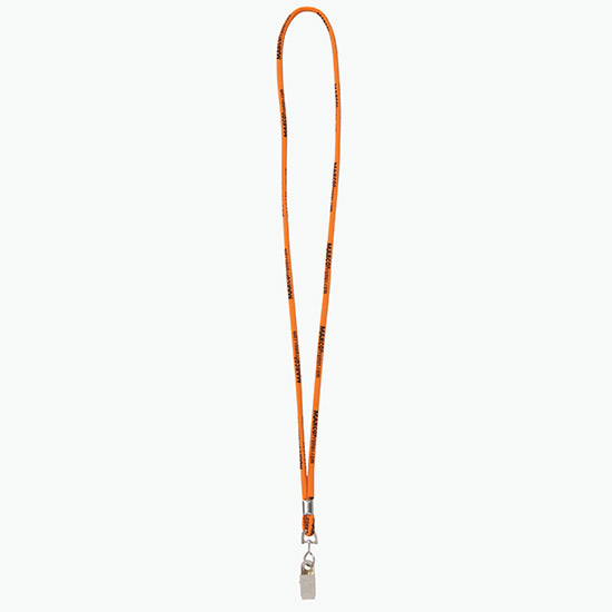 Plan Ahead & Save - 1/4 Round Custom Woven Lanyard - NPS Swivel Bulldog Clip
