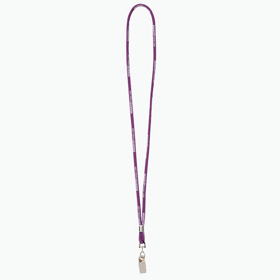 Plan Ahead & Save - 1/4 Round Custom Woven Lanyard - NPS Swivel Bulldog Clip