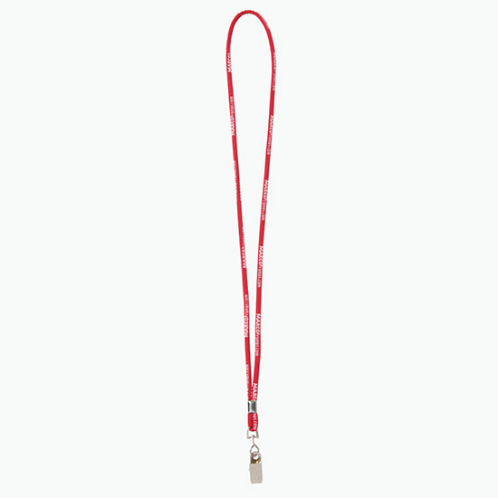 Plan Ahead & Save - 1/4 Round Custom Woven Lanyard - NPS Swivel Bulldog Clip