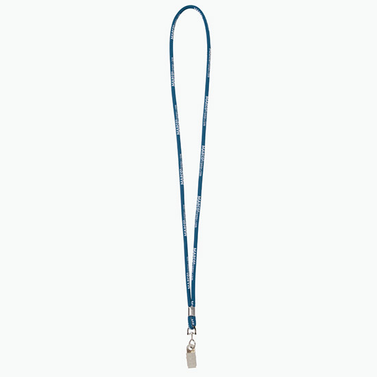 Plan Ahead & Save - 1/4 Round Custom Woven Lanyard - NPS Swivel Bulldog Clip