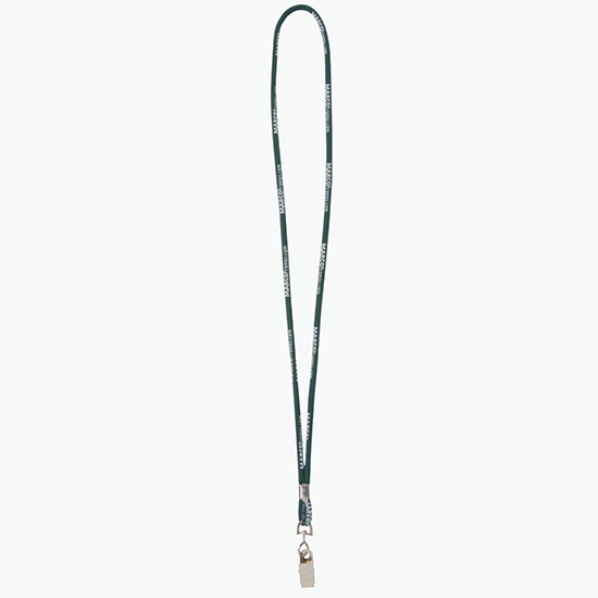Plan Ahead & Save - 1/4 Round Custom Woven Lanyard - NPS Swivel Bulldog Clip