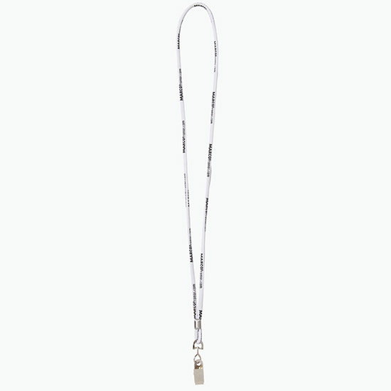 Plan Ahead & Save - 1/4 Round Custom Woven Lanyard - NPS Swivel Bulldog Clip