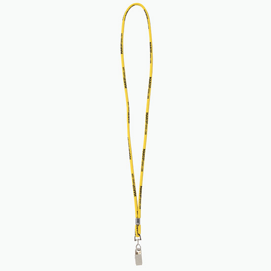 Plan Ahead & Save - 1/4 Round Custom Woven Lanyard - NPS Swivel Bulldog Clip