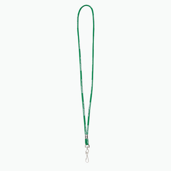 Plan Ahead & Save - 1/4 Round Custom Woven Lanyard - NPS Swivel Hook