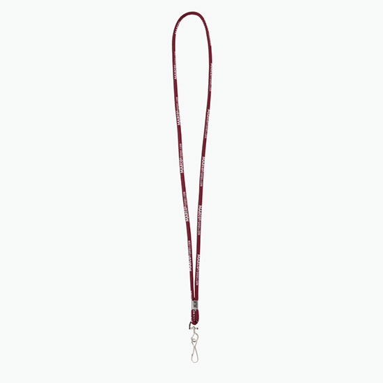 Plan Ahead & Save - 1/4 Round Custom Woven Lanyard - NPS Swivel Hook