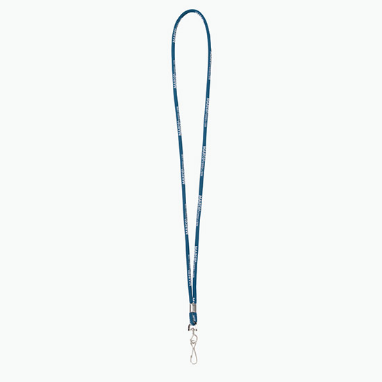 Plan Ahead & Save - 1/4 Round Custom Woven Lanyard - NPS Swivel Hook
