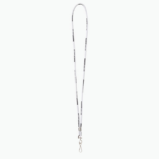 Plan Ahead & Save - 1/4 Round Custom Woven Lanyard - NPS Swivel Hook