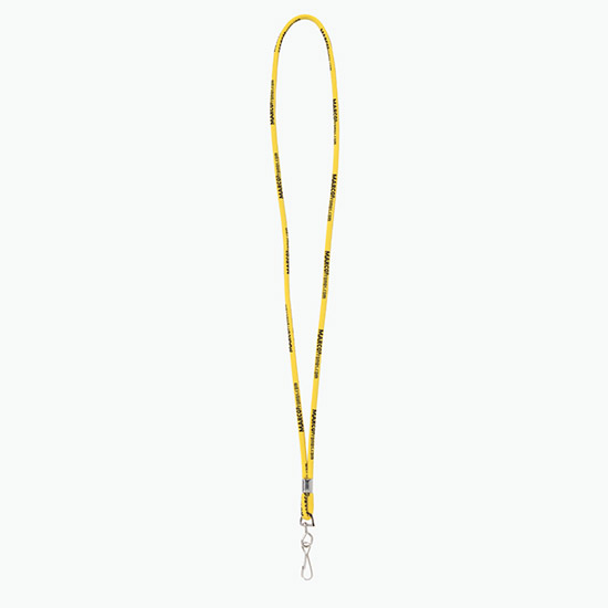 Plan Ahead & Save - 1/4 Round Custom Woven Lanyard - NPS Swivel Hook