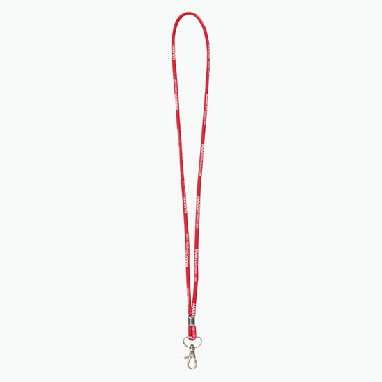 Plan Ahead & Save - 1/4 Round Custom Woven Lanyard - NPS Trigger Snap Swivel Hook