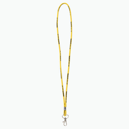 Plan Ahead & Save - 1/4 Round Custom Woven Lanyard - NPS Trigger Snap Swivel Hook