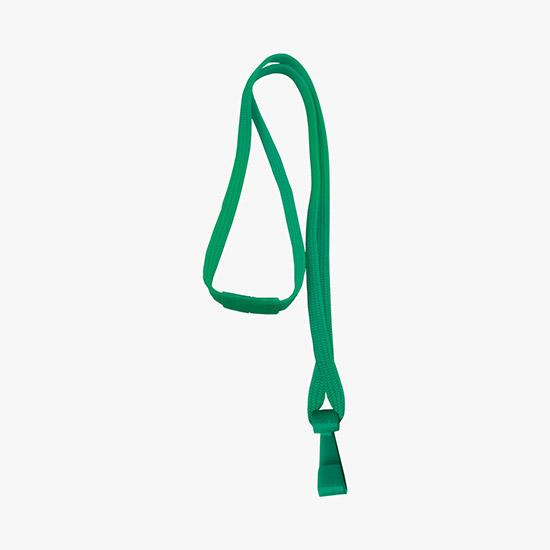 3/8 Breakaway Polyester Lanyard with No-Twist Hook - Blank