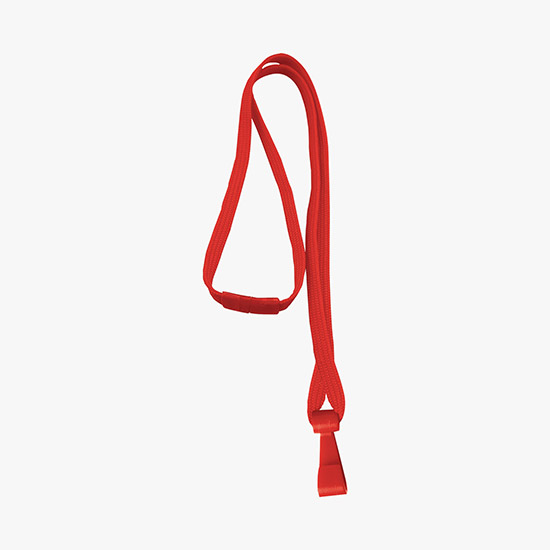 3/8 Breakaway Polyester Lanyard with No-Twist Hook - Blank