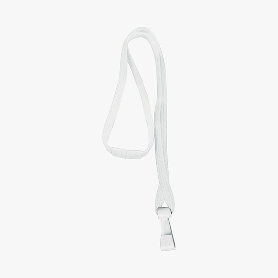 3/8 Breakaway Polyester Lanyard with No-Twist Hook - Blank