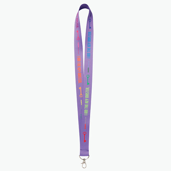 Plan Ahead & Save - 1 Economy Poly-Dye Full-Color Printed Lanyard w/Lobster Claw