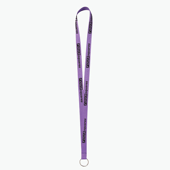 Plan Ahead & Save 5/8 Polyester Lanyard - Key Ring