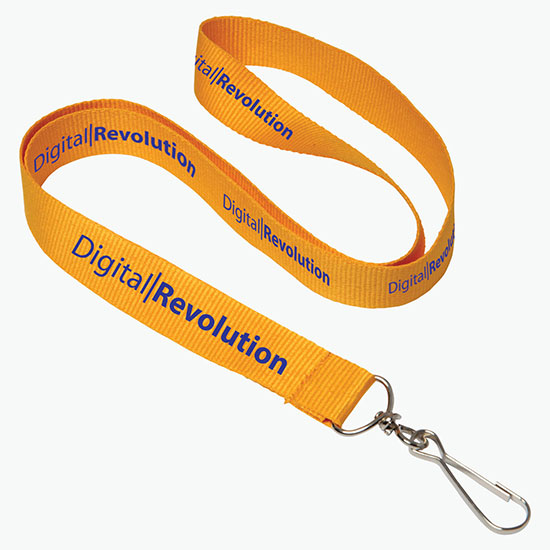 Plan Ahead & Save 3/4 Polyester Lanyard w/J-Hook