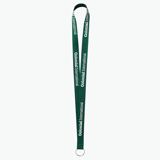 Plan Ahead & Save 3/4 Polyester Lanyard w/Key Ring