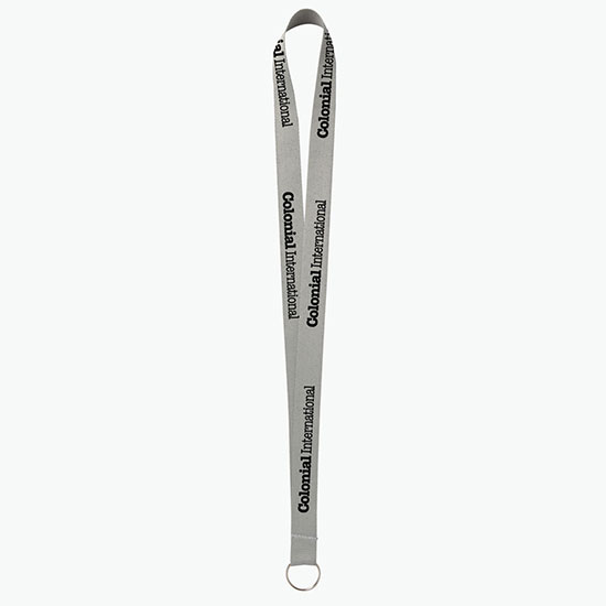 Plan Ahead & Save 3/4 Polyester Lanyard w/Key Ring