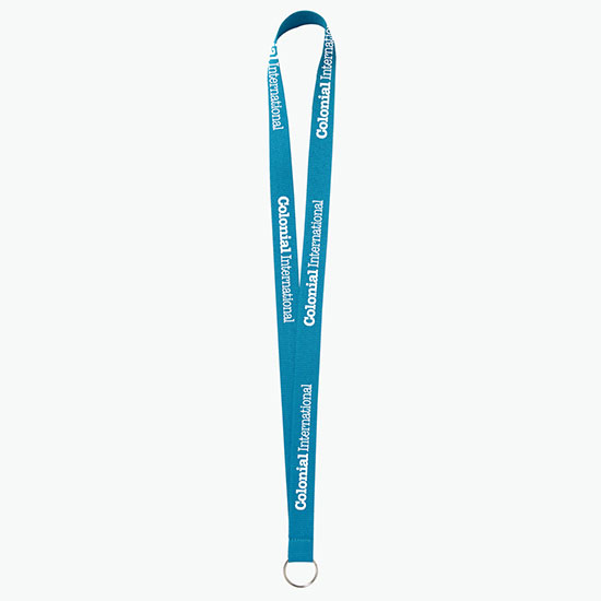 Plan Ahead & Save 3/4 Polyester Lanyard w/Key Ring