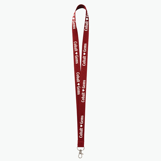 Plan Ahead & Save 3/4 Polyester Lanyard w/Lobster Claw