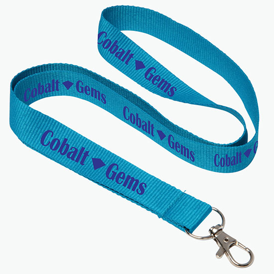 Plan Ahead & Save 3/4 Polyester Lanyard w/Lobster Claw