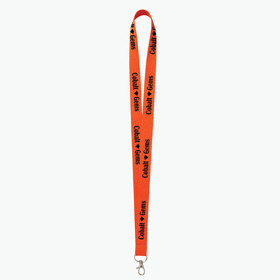 Plan Ahead & Save 3/4 Polyester Lanyard w/Lobster Claw