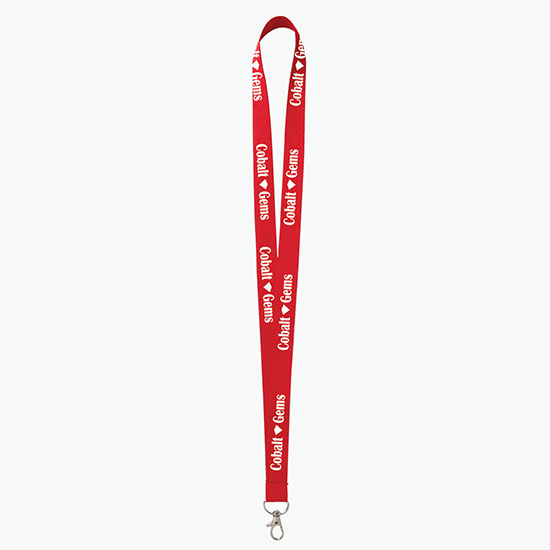 Plan Ahead & Save 3/4 Polyester Lanyard w/Lobster Claw