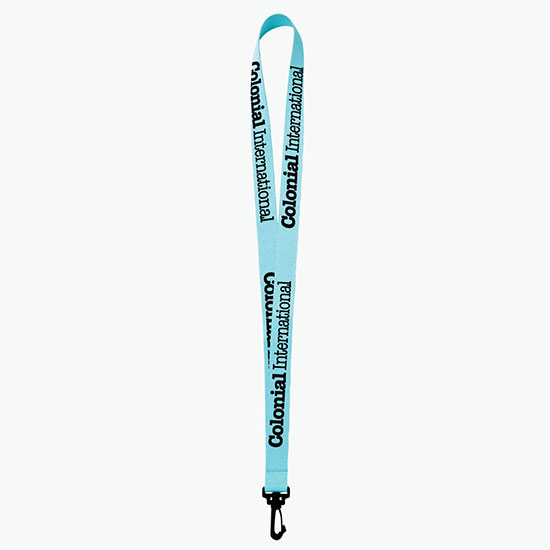 Plan Ahead & Save 3/4 Polyester Lanyard w/Plastic J-Hook
