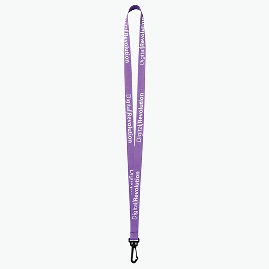 Plan Ahead & Save 3/4 Polyester Lanyard w/Plastic J-Hook