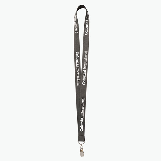 Plan Ahead & Save 3/4 Polyester Lanyard w/Swivel Bulldog Clip
