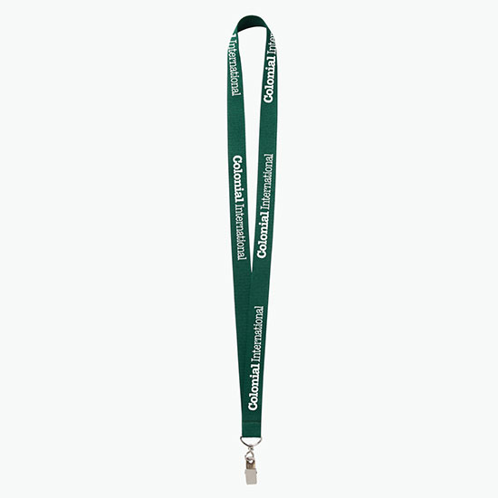 Plan Ahead & Save 3/4 Polyester Lanyard w/Swivel Bulldog Clip
