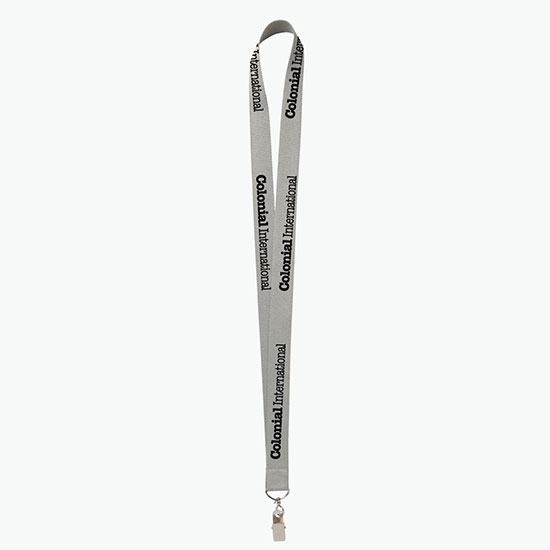 Plan Ahead & Save 3/4 Polyester Lanyard w/Swivel Bulldog Clip