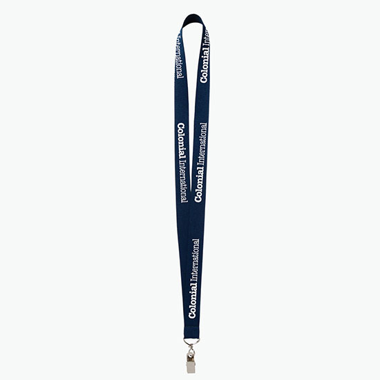 Plan Ahead & Save 3/4 Polyester Lanyard w/Swivel Bulldog Clip