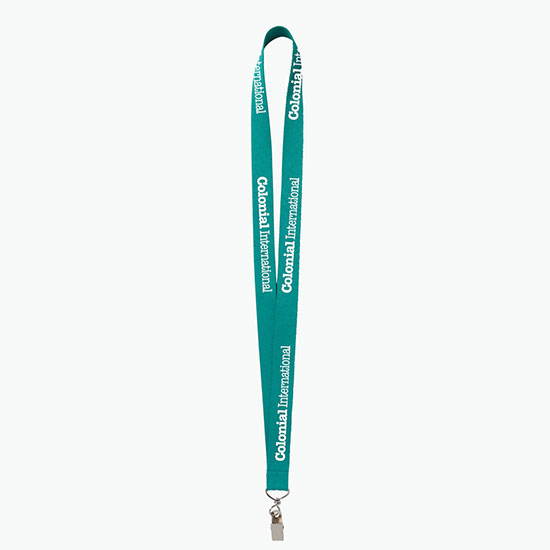 Plan Ahead & Save 3/4 Polyester Lanyard w/Swivel Bulldog Clip