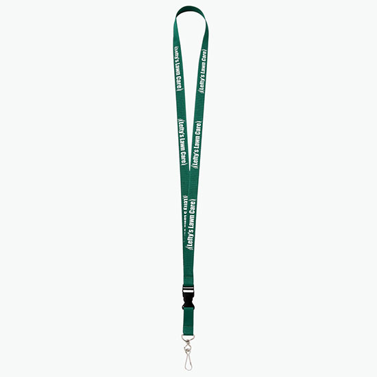 Plan Ahead & Save 5/8 Polyester Lanyard with Buckle Release w/J-Hook