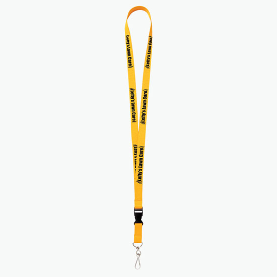 Plan Ahead & Save 5/8 Polyester Lanyard with Buckle Release w/J-Hook