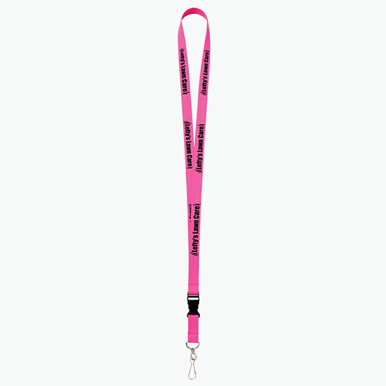 Plan Ahead & Save 5/8 Polyester Lanyard with Buckle Release w/J-Hook