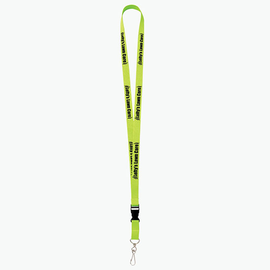 Plan Ahead & Save 5/8 Polyester Lanyard with Buckle Release w/J-Hook