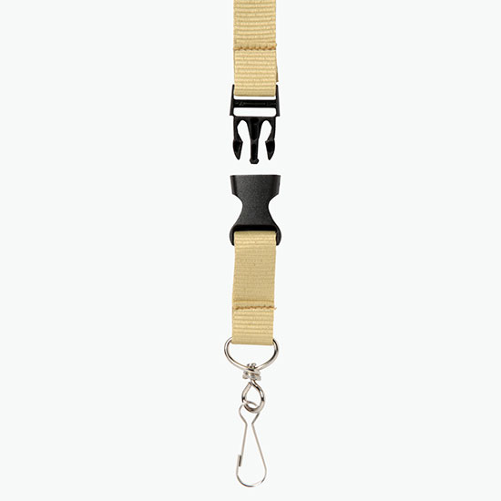 Plan Ahead & Save 5/8 Polyester Lanyard with Buckle Release w/J-Hook