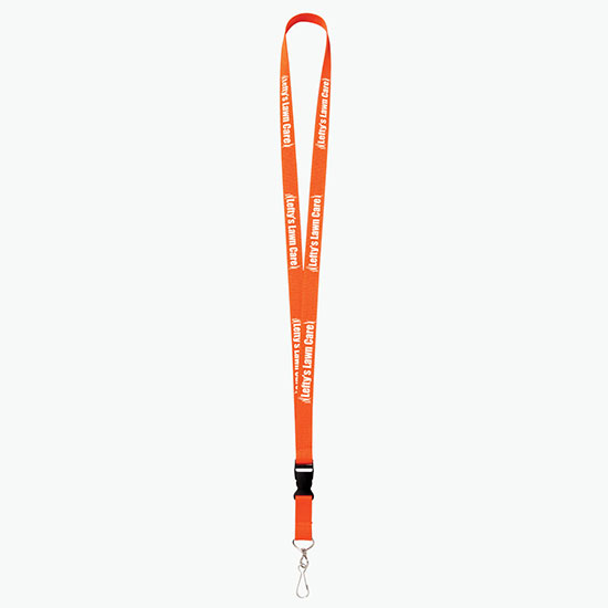 Plan Ahead & Save 5/8 Polyester Lanyard with Buckle Release w/J-Hook