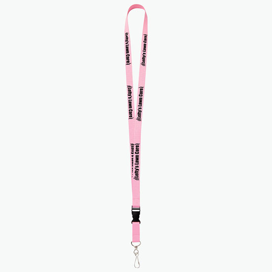 Plan Ahead & Save 5/8 Polyester Lanyard with Buckle Release w/J-Hook