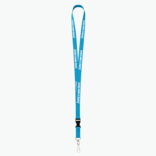 Plan Ahead & Save 5/8 Polyester Lanyard with Buckle Release w/J-Hook
