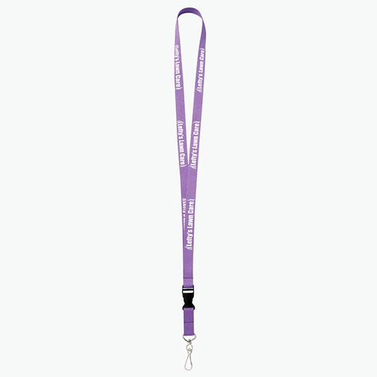 Plan Ahead & Save 5/8 Polyester Lanyard with Buckle Release w/J-Hook