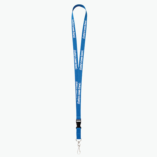 Plan Ahead & Save 5/8 Polyester Lanyard with Buckle Release w/J-Hook