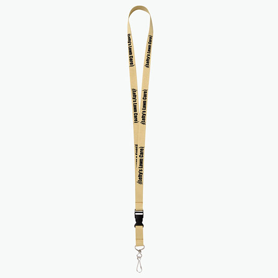Plan Ahead & Save 5/8 Polyester Lanyard with Buckle Release w/J-Hook