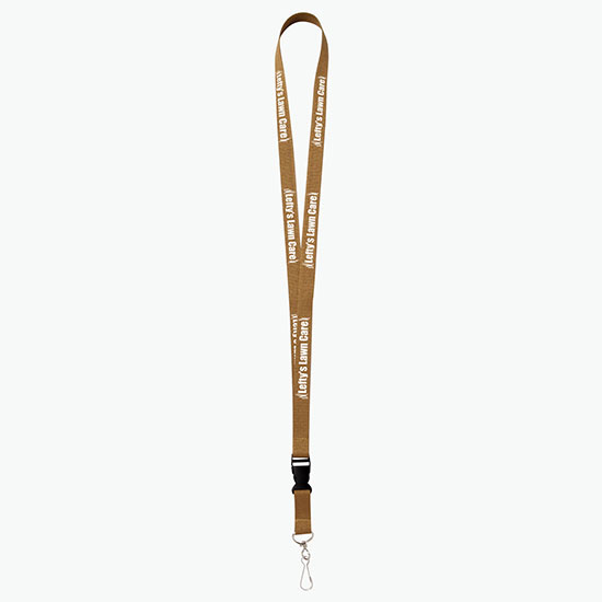 Plan Ahead & Save 5/8 Polyester Lanyard with Buckle Release w/J-Hook