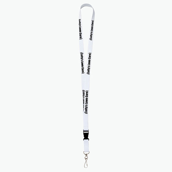Plan Ahead & Save 5/8 Polyester Lanyard with Buckle Release w/J-Hook