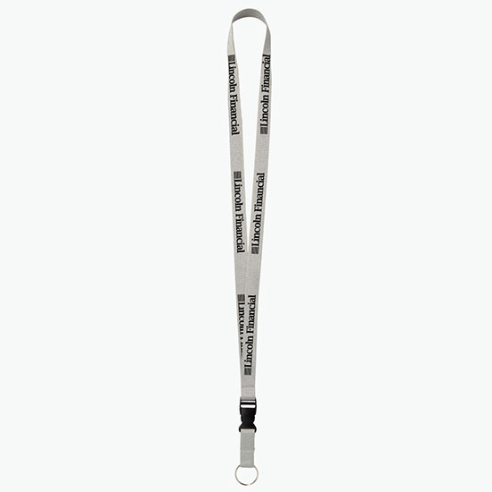 Plan Ahead & Save 5/8 Polyester Lanyard with Buckle Release w/Key Ring