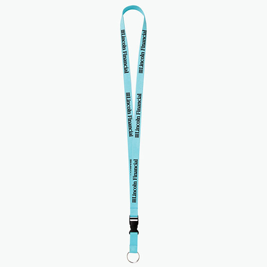 Plan Ahead & Save 5/8 Polyester Lanyard with Buckle Release w/Key Ring